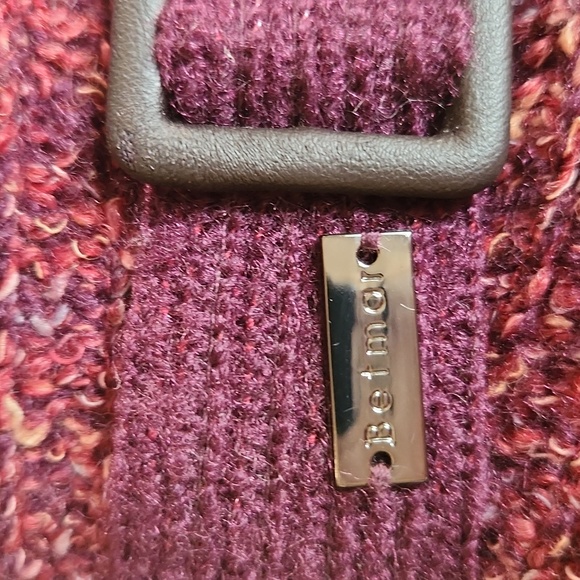 Betmar New York vintage cloche maroon woamns hat - Picture 3 of 14